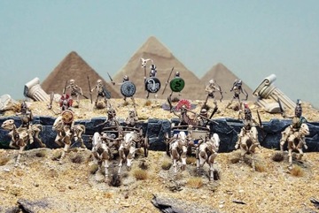 Скелеты конницы и колесницы