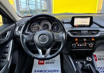 Mazda 6 III Kombi 2.0 SKYACTIV-G 165KM 2015 Mazda 6 2.0 SKYACTIV-G 165KM MT6 SkyEnergy Soul Red SalonPL FVmarza 2.0, zdjęcie 15
