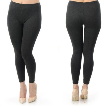 LEGGINSY GETRY GRAFITOWE XXL 44 PRODUKT POLSKI