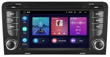 RADIO GSP ANDROID AUDI A3 8P 2003-2012 CARPLAY WIFI USB 2/64GB BLUETOOTH