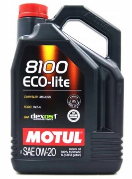Olej silnikowy Motul 8100 Eco-lite 5l 0W20