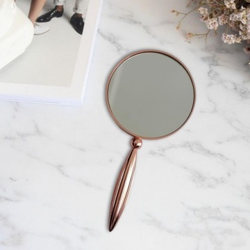 Ручное косметическое зеркало Handheld Beauty Pink