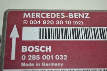 Mercedes W140 Модуль датчика подушки безопасности 0048203010