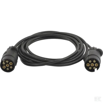 Przewód Elektryczny Do Przyczep, 3,8 m, 7 pin