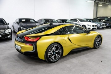 BMW i8 Coupe Elektryczny + R3 1499 362KM 2017 BMW i8 Protonic. 2 wł. Bezwypadek. Salon Polska., zdjęcie 8