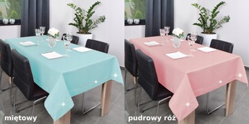 Скатерть GLAMOUR грязеотталкивающая 180х140 струи черный серебро