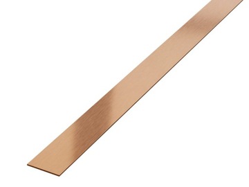 LISTWA DEKORACYJNA MIEDZIANA MATOWA 2x270cm