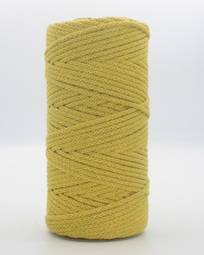 Makrama Sznurek PLECIONY 3 mm kiwi 100 m