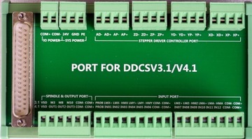 3-осевой DREAM DDCS 4.1 + контроллер ЧПУ MPG