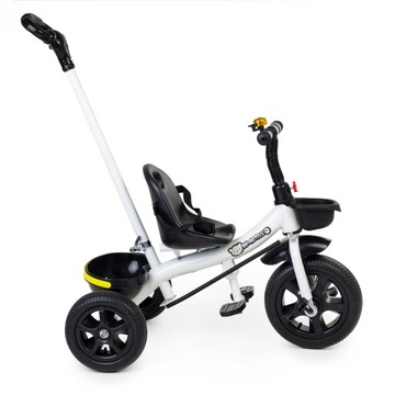 ДЕТСКИЙ ТРЕХКОЛЕСНЫЙ АВТОМОБИЛЬ С ПУШЕРОМ И РЕМНЕМ БЕЗОПАСНОСТИ