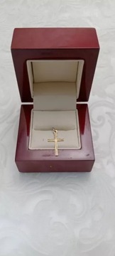 ZŁOTY KRZYŻYK 0,46GR 333PR