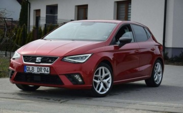 Seat Ibiza IV Hatchback 5d Facelifting 1.0 EcoTSI 95KM 2017 Seat Ibiza 1.0 TSI FR Navi Led 2 KPL KOL Grzane Fotele Tempomat Sprowadzony, zdjęcie 4