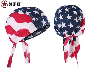 БАНДАНА БАНДАМА ШАРФ НА ГОЛОВУ MFH ФЛАГ США