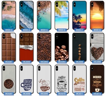 ETUI Z NADRUKIEM do Apple iPhone 15 Pro Max WZORY OBRAZ + SZKŁO