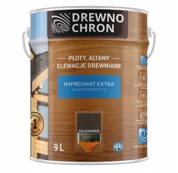 Impregnat Extra Powłokotwórczy Palisander 9L Drewn