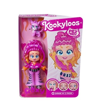 KOOKYLOOS Pets Party Roxy + zwierzątko lalka, figurka