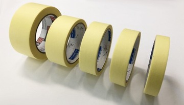 Taśma malarska 36MM x 25MB żółta - standard