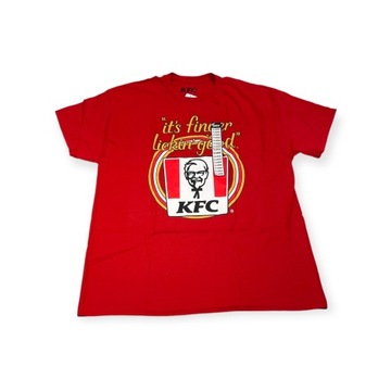 Koszulka T-shirt męski okrągły dekolt SPENCER'S KFC XL