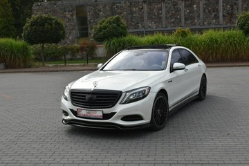 Mercedes Klasa S W222 Limuzyna 500 456KM 2014 Mercedes S 550 L 4Matic 4.7 V8 456KM 2014r., zdjęcie 1