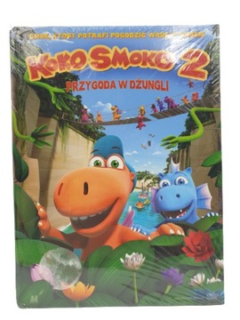 Książka z Filmem DVD Koko Smoko 2 Przygoda w Dżung