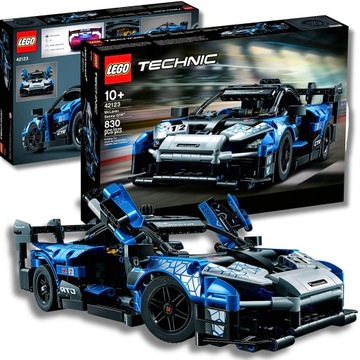 LEGO TECHNIC MCLAREN SENNA GTR АВТОМОБИЛЬ 42123