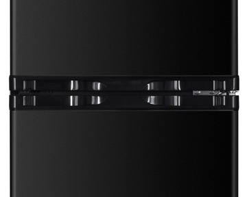 ХОЛОДИЛЬНИК С МОРОЗИЛЬНОЙ КАМЕРОЙ 207Л LED ВЫСОТА 150см ЧЕРНЫЙ ХОЛОДИЛЬНИК