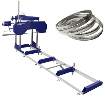 TRAK TASMOWY TRACZEK PIŁA TAŚMOWA PILA CORMAK E560