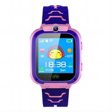 SMARTWATCH ZEGAREK DLA DZIECI Dziecko DLA CHŁOPCA DZIEWCZYNKI GSM Różowy