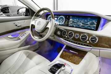 Mercedes Klasa S W222 Limuzyna 500 456KM 2015 Mercedes S 500 4Matic Long. Salon PL. Bezwypadkowy, zdjęcie 22
