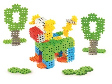 Мини-вафельные блоки Marioinex 500, образование