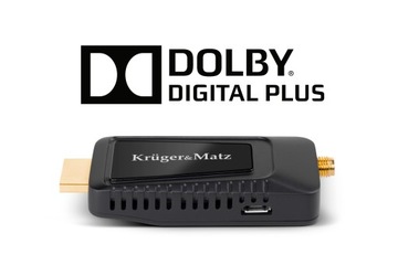 Тюнер DVB-T2 KrugerMatz H.265 Декодер HEVC для HDMI