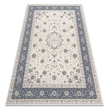 DYWAN WEŁNIANY NAIN 160x230 ORNAMENT granat #MO437