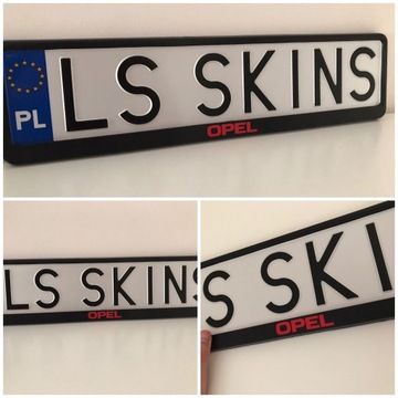 Рамка номерного знака OPEL