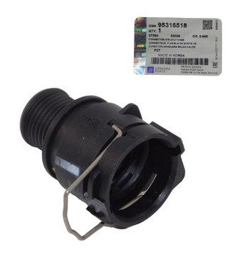 HRDLO SPONKA SYSTÉMU CHLAZENÍ OPEL MOKKA X 95316518 OE ORIGINÁLNÍ