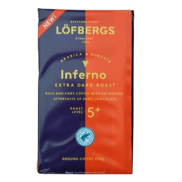 Kawa mielona Lofbergs Inferno 450 g