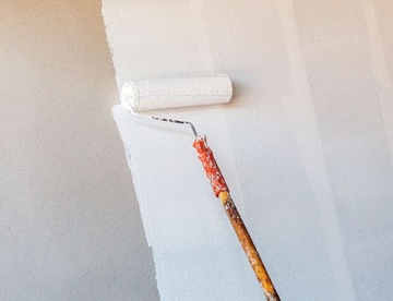 ЭКОНОМИК АКРИЛОВАЯ КРАСКА ДЛЯ ПОТОЛОЧНЫХ СТЕН, ТОЛСТАЯ, БЕЛАЯ 10 Л