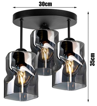 СТЕКЛЯННЫЙ ПОТОЛОЧНЫЙ ПОДВЕСНОЙ СВЕТИЛЬНИК, СВЕТОДИОДНАЯ ПОТОЛОЧНАЯ ЛЮСТРА
