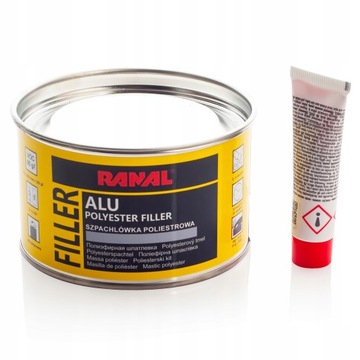 RANAL ALU - Szpachlówka z aluminium 500g