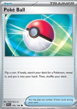 Scarlet & Violet 185/198 Poké Ball