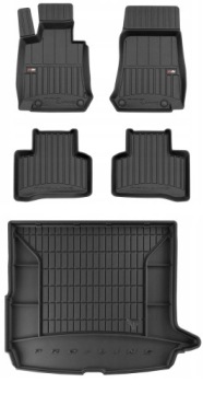 Set 3D gumové rohože Mercedes Eqc od roku 2019