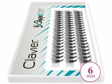 Clavier kępki rzęs BeShaped 6mm