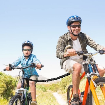 ТРОС ДЛЯ БУКСИРОВКИ ВЕЛОСИПЕДА НАБОР ТРОСА ДЛЯ БУКСИРОВКИ ВЕЛОСИПЕДА 3М