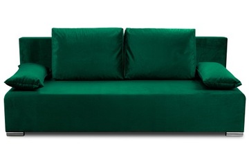 KANAPA SOFA Z FUNKCJĄ SPANIA ECCO DELUXE ZIELONA
