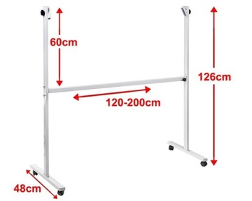 СТЕНД, штатив для МАГНИТНОЙ ДОСКИ 120-200 см.