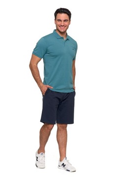 ФУТБОЛКА ПОЛО МУЖСКАЯ ИЗ ЧАСАННОГО ХЛОПКА ПРЕМИУМ ЛИНИЯ ELEGANT MORAJ 3XL МЯТА