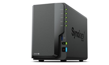 Synology DS224+ 6 ГБ ОЗУ + 2x 8 ТБ Toshiba N300