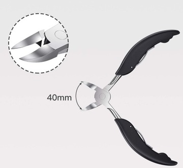 ЩИПЦЫ ДЛЯ ВРАСТАНИЯ ТВЕРДЫХ ТВЕРДЫХ НОГТЕЙ + ПИЛКА + ЧЕХОЛ