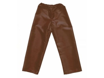 ТАНЦЕВАЛЬНЫЙ КОМПЛЕКТ, БЛУЗКА, БРЮКИ, КОРИЧНЕВЫЕ 98-110