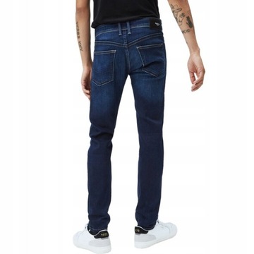 PEPE JEANS SPODNIE JEANSOWE GRANATOWE