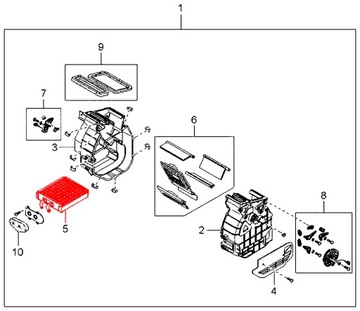 CHLADIČ RADIÁTORU RADIÁTOR 1.3 1.5 1.6 KIA RIO DC 2000-2005